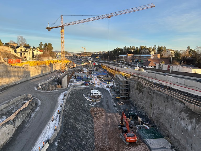 Strand betongtrau, desember 2024.