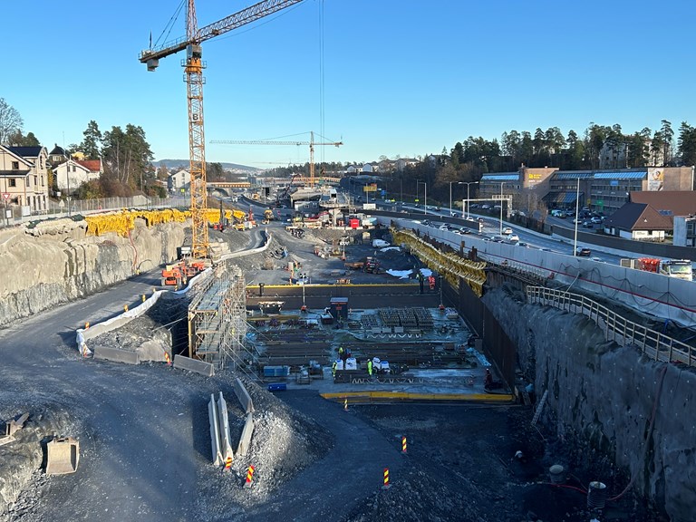 Strand betongtrau, oktober 2024.