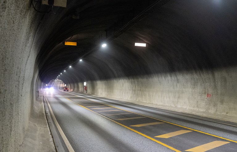 E39 Byfjordtunnelen. Foto: Bård Asle Nordbø, Statens vegvesen