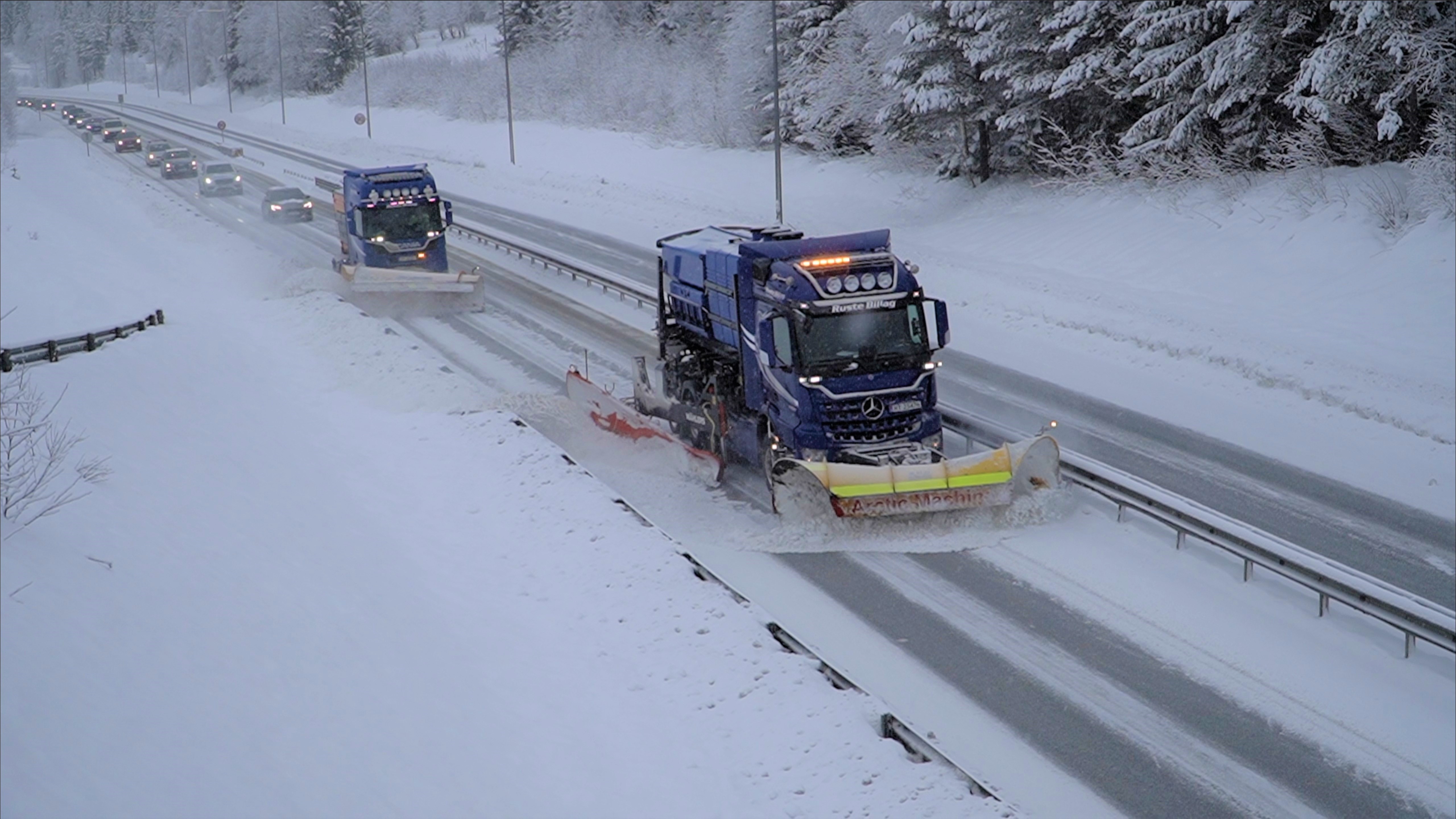 Snøværet Fortsetter – Takker Trafikantene | Statens Vegvesen