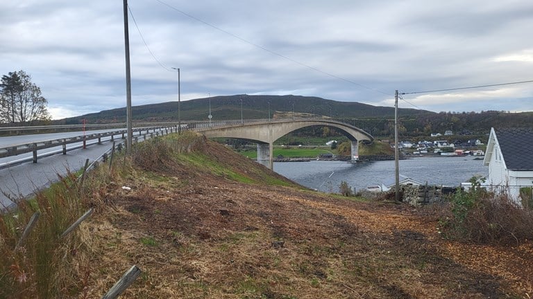 E39 Boknasundbrua. Foto: Trond Ingve Mølstre, Statens vegvesen