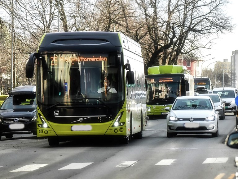 Elbuss i bytrafikk